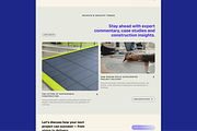 Construction Landing Page Template, an UI Kit Template by BeadyLab (Thumbnail 6 of 6)