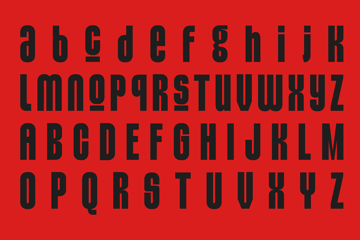 Nechlas Font, a Sans Serif Font by Glyphminds Studios (Photo 6 of 9)