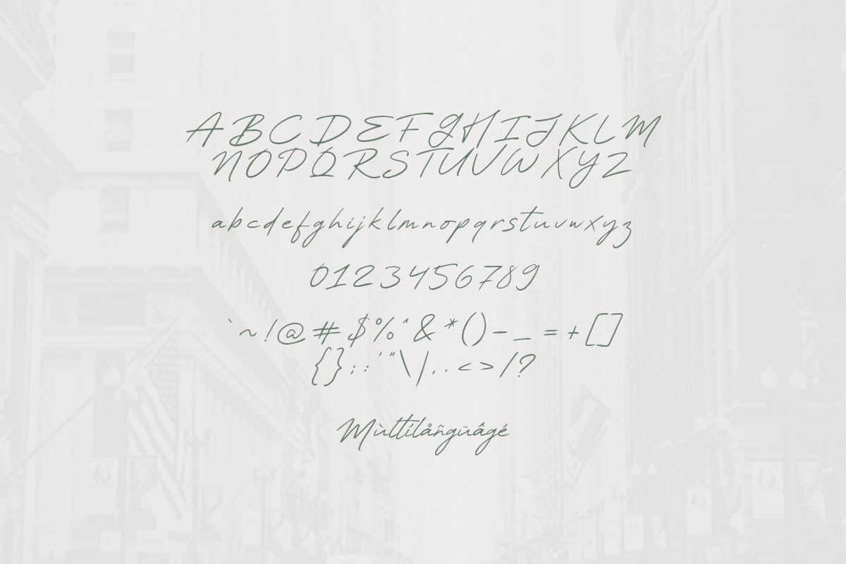 Kind Regards, a Script Font by khurasan (Photo 6 of 6)