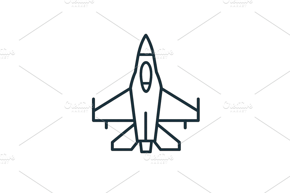 Fighter jet design showcasing sleek, a Transportation Illustration by ZinetroN