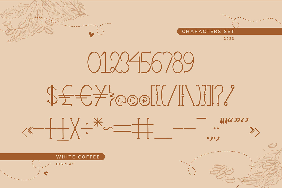 White Coffee Handwritten, a Handwritten Font by infernostudio3 (Photo 10 of 10)