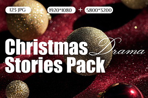 Editorial Christmas Story Background