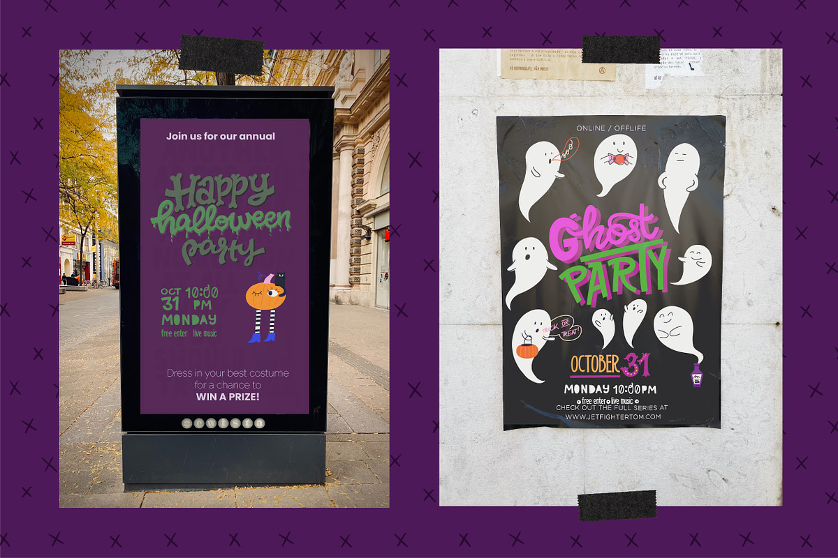 Happy Halloween Party, a Seasonal Illustration by Sketchetarian (Photo 3 of 8)