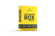 Software Box Mockup, a Packaging Mockup by mockupbuys (Thumbnail 5 of 7)