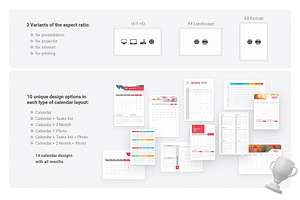 Keynote Calendar 2022 Templates