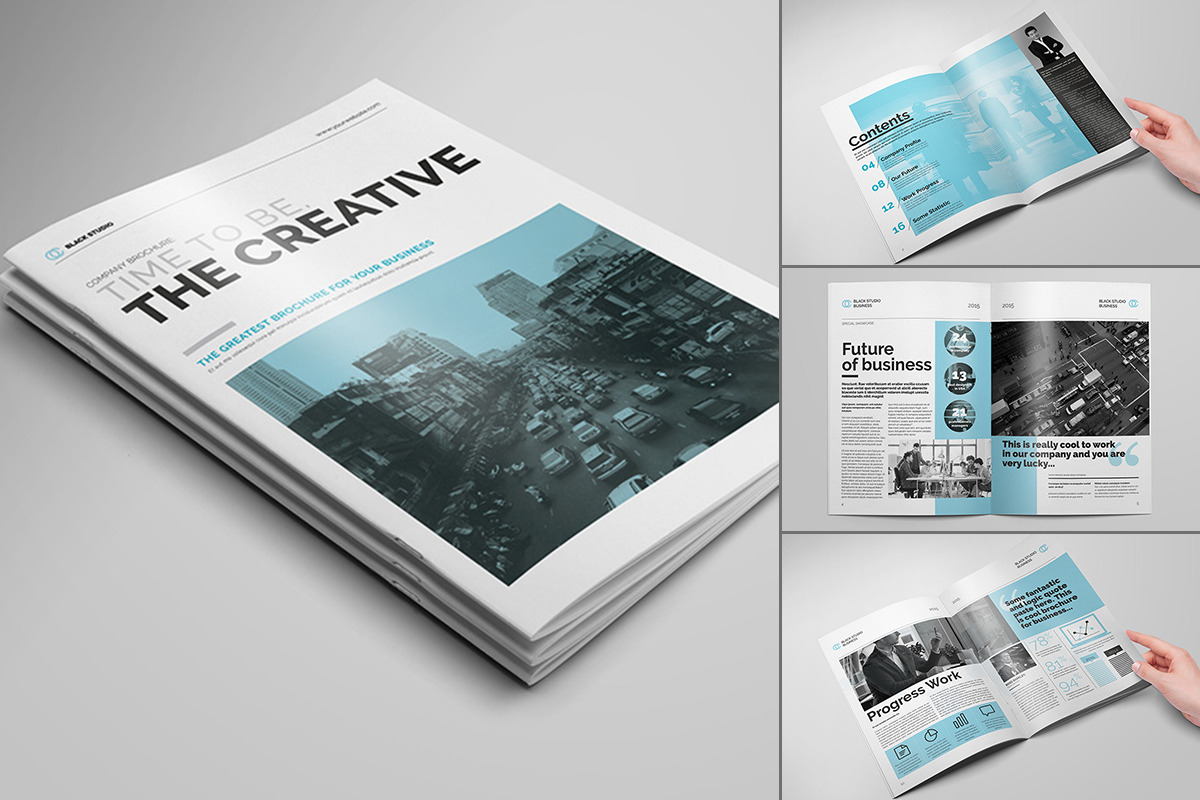 20 Creative Brochures - Mega Bundle, a Brochure Template by Kovalski (Photo 6 of 21)