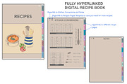 Hyperlinked Digital Recipe Book, a Websites & App Template by Anne Kristin Designs (Thumbnail 1 of 2)