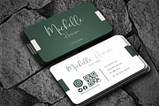 Business Card Template QR Code, a Business Card Template by FakhiiDesigns (Thumbnail 2 of 6)
