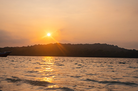 Sunrise on a Beach in Indonesia, a Nature Photo by Re-5 Photography
