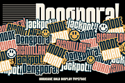 Dongpora Bold & Condensed Sans Serif, a Sans Serif Font by Ronny Studio (Thumbnail 2 of 9)