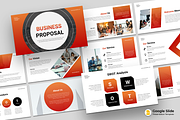 Business Proposal - Google Slides, a Presentation Template by QR Design Studio (Thumbnail 1 of 3)