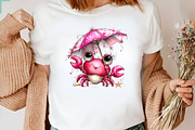 Beach Animals Clipart PNG, an Illustration by CreationArt (Thumbnail 6 of 7)
