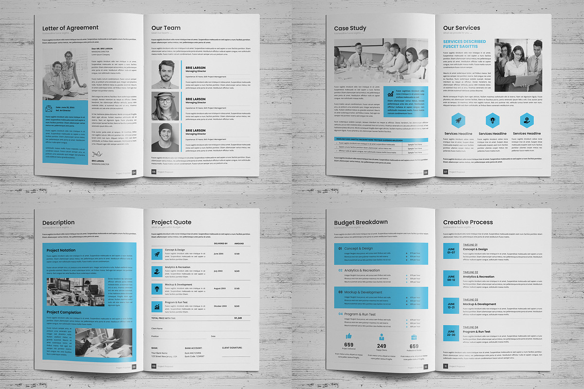 Project Business Proposal v6, a Brochure Template by Miyaji75 (Photo 14 of 18)
