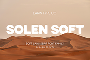 Solen Soft, a Sans Serif Font by Larin Type Co. (Thumbnail 1 of 15)