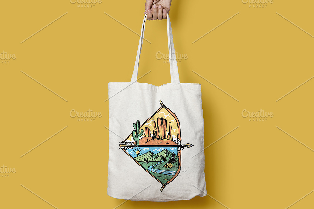 desert and mountain views on the bow, a Seasonal Illustration by gunaonedesign (Photo 4 of 4)