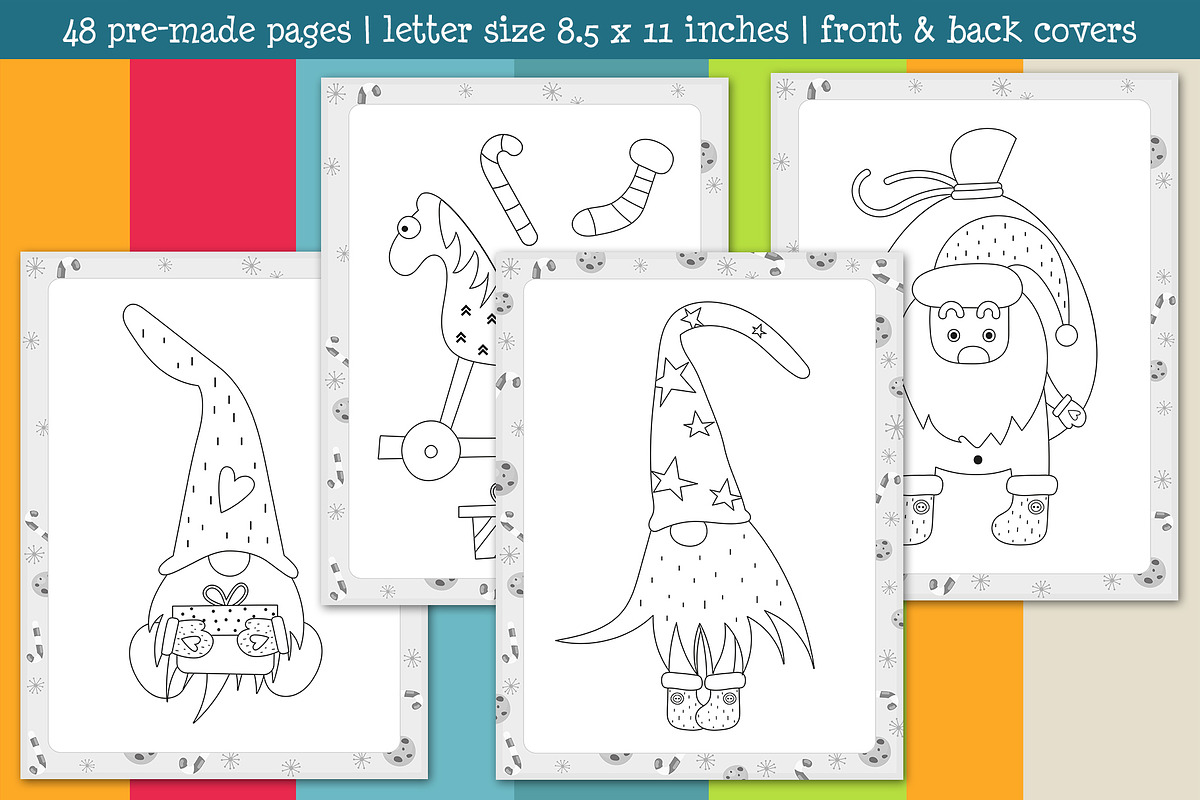 Christmas Activity & Coloring Book, an Education Illustration by Nursery Art (Photo 6 of 9)