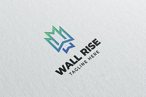 Wall Rise Real Estate Logo