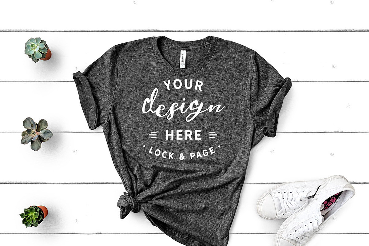 Bella Canvas T-Shirt Mockup Bundle, a Shirt Mockup by lock and page (Photo 53 of 85)