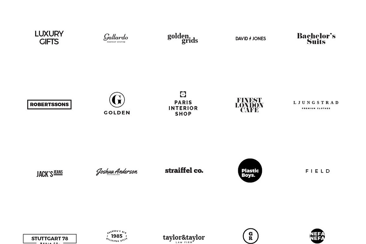 SALE! Logo Creators Dream Bundle, a Branding & Logo Template by Mats-Peter Forss (Photo 45 of 107)