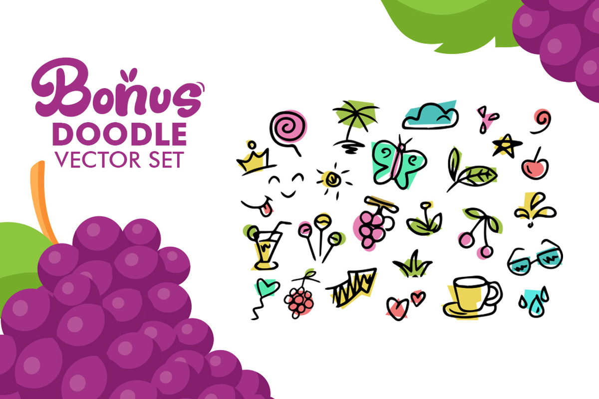 Fresh Grapes Font preview 7