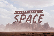 Space in Mars, a Script Font by ARSAVISUAL (Thumbnail 2 of 6)