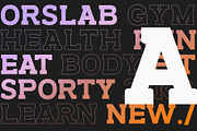 Orslab V01, a Slab Serif Font by OWL KING (Thumbnail 8 of 9)