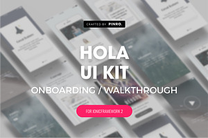 Hola UI Kit - Ionic 2 Theme