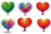 Heart Tree Valentines Day Clipart, an Illustration by Designworld (Thumbnail 5 of 5)