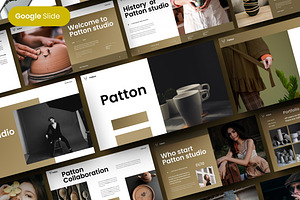 Patton - Business Google Slide, a Presentation Template by Dens Creative Studio