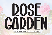 Rose Garden | Script Font, a Script Font by Scratchones (Thumbnail 1 of 8)