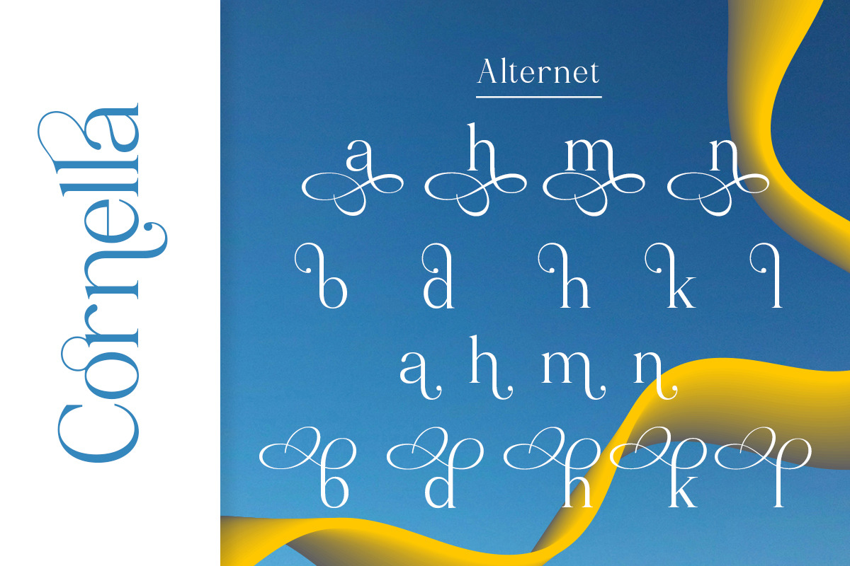 Cornella, a Serif Font by Slex Studio (Photo 7 of 12)