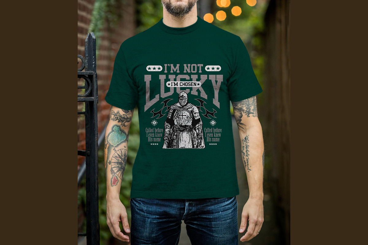 I Am Chosen Digital Shirt Design, a Graphic by Vector Portal (Photo 4 of 5)