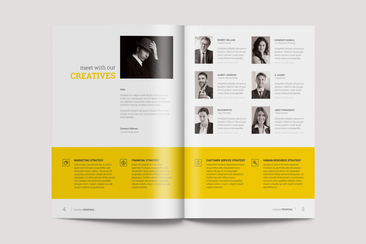 Proposal, a Brochure Template by DesignJanala (Photo 5 of 11)