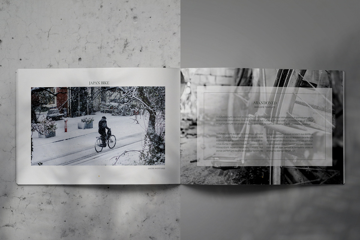BIKELIFE Lookbook Brochure Template, a Brochure Template by Indotitas (Photo 5 of 8)