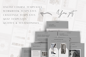 Aesthetic Ebook Template Kit Canva