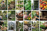 Gardening Stock Photo, a Person Photo by Selenique Studio (Thumbnail 10 of 12)