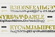 TA Regresso Display, a Serif Font by TAFT Foundry (Thumbnail 7 of 11)