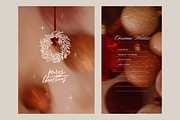Dreamy Blurry Christmas Backgrounds, a Background Graphic by eclosque (Thumbnail 15 of 36)