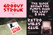 SALE! GROOVY RETRO - Font Bundle, a Sans Serif Font by GroovyFontCo (Thumbnail 10 of 16)