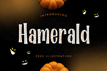 Hamerald - Seasonal Halloween Font