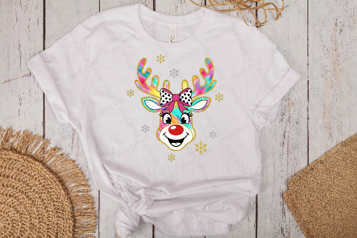Christmas Reindeer Png, Christmas PN, an Illustration by DreamPrint404 (Photo 7 of 7)