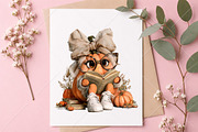 Whimsical Pumpkin With Legs Clipart, a Seasonal Illustration by Canvas Craft (Thumbnail 10 of 10)