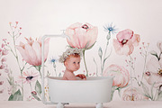 Fairy garden watercolor collection, an Object Graphic by Peace ART (Thumbnail 13 of 14)