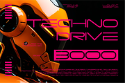 VB Cegos - Futuristic Font, a Sans Serif Font by VALIANTBROTHA (Thumbnail 4 of 8)