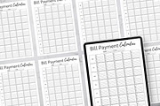 Bill Payment Calendar, a Print Template by Snapybiz (Thumbnail 8 of 10)