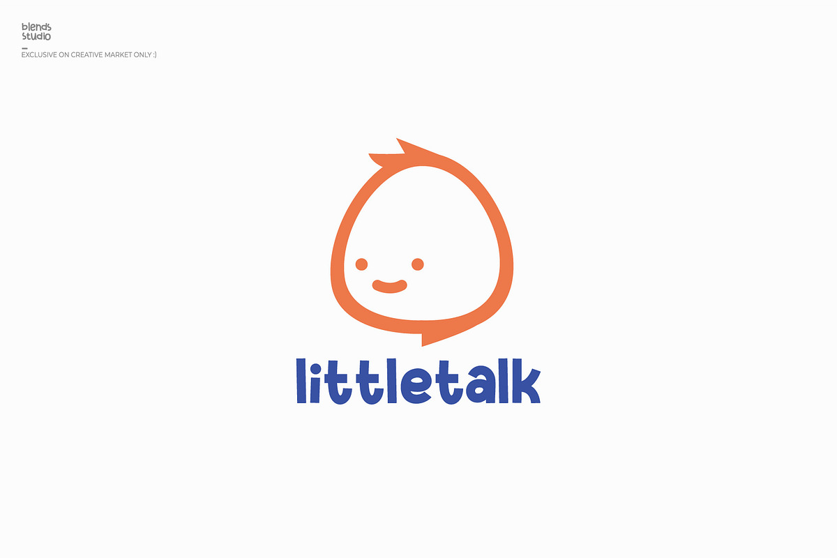 little talk, a Branding & Logo Template by blends.studio (Photo 1 of 4)