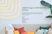 Midcentury Modern Colorful Abstracts, an Illustration by Ines Beatriz (Thumbnail 5 of 10)