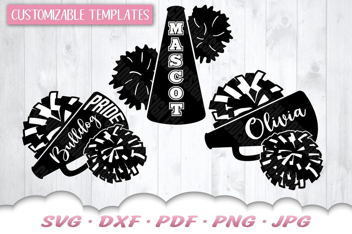 Cheer SVG Bundle, a Graphic by Cloud9DesignSVG (Photo 2 of 6)