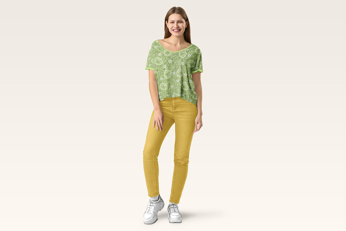 Women's Summer Clothing Mockup, a Shirt Mockup by PSD Market (Photo 11 of 20)