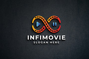 Infinity Digital Movie Logo, a Branding & Logo Template by Design_Planet (Thumbnail 1 of 2)